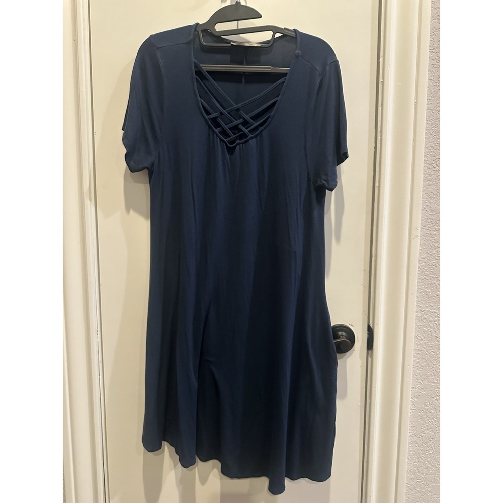 Sheila Rose Navy Casual Dress